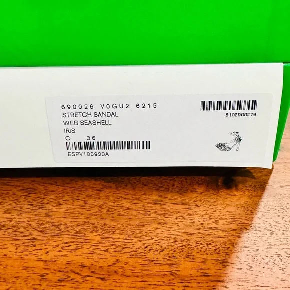 Bottega Veneta Stretch Lace Up Sandals Size 36 - Picture 8 of 8